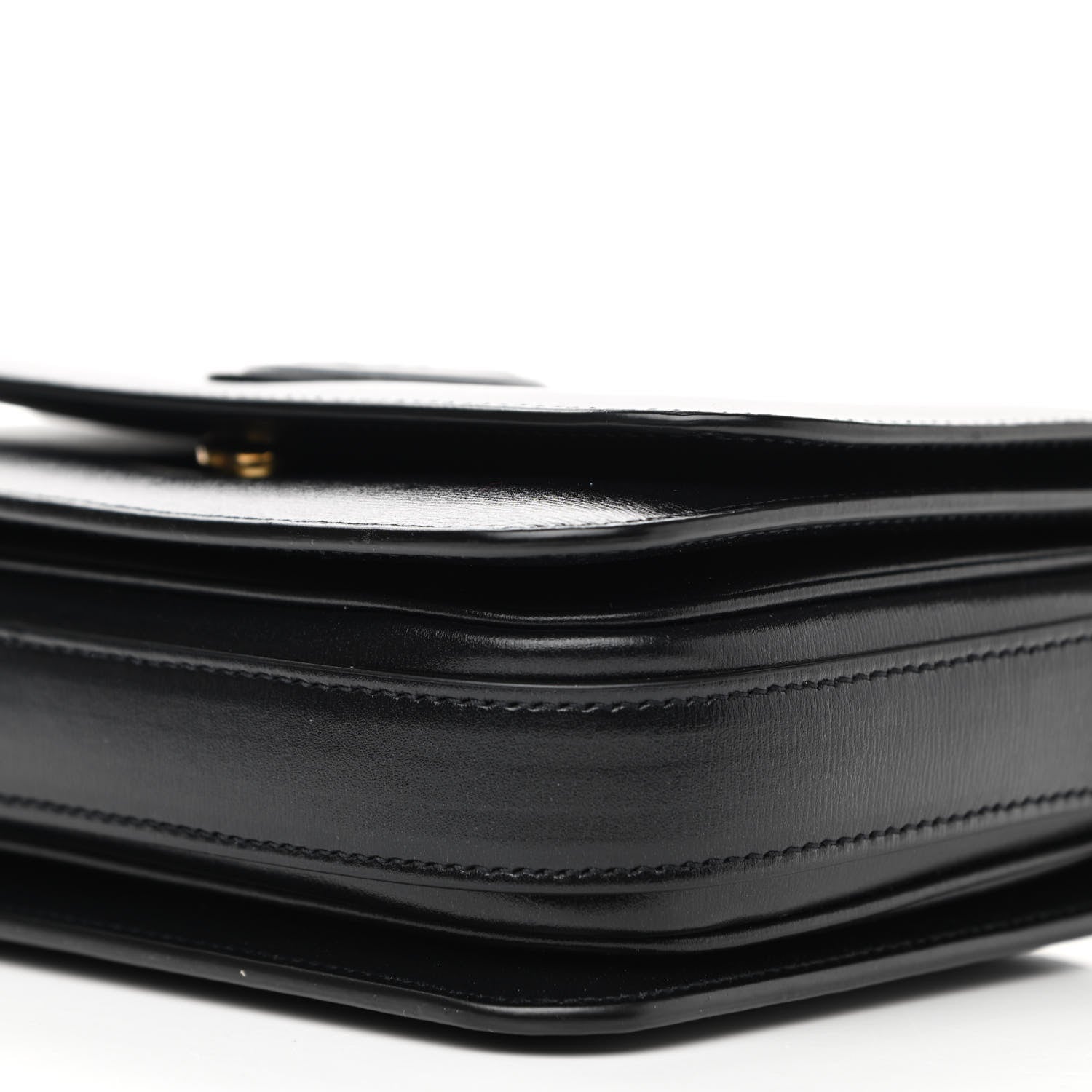 Saint Laurent Calfskin Le 61 Shoulder Bag Black 9 of 10
