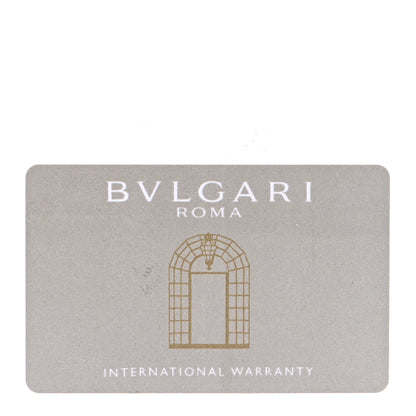 Bulgari Stainless Steel Diamond 26mm Quartz Watch Purple 5 of 5