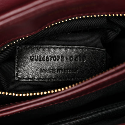 Saint Laurent Calfskin Y Quilted Monogram Toy Loulou Monogram Crossbody Bag Rouge Legion 7 of 14