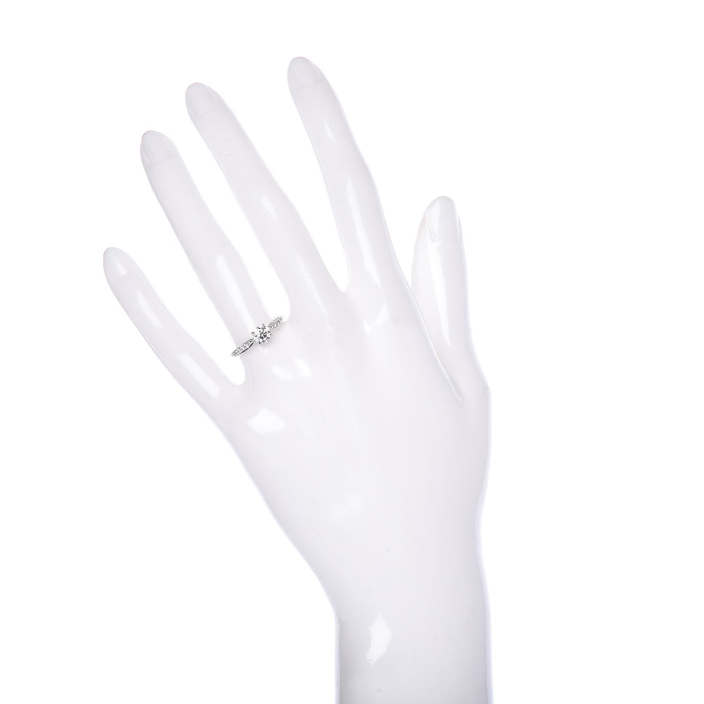 Platinum Diamond .53ct Harmony Engagement Ring 49 4.75