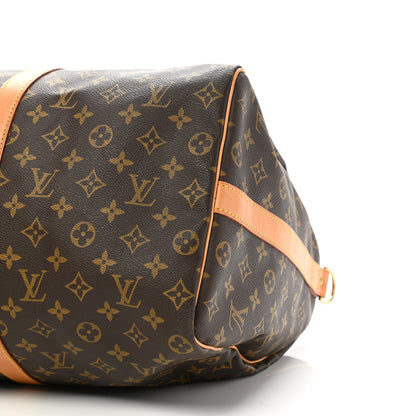 Louis Vuitton Monogram Keepall Bandouliere 50 10 of 17