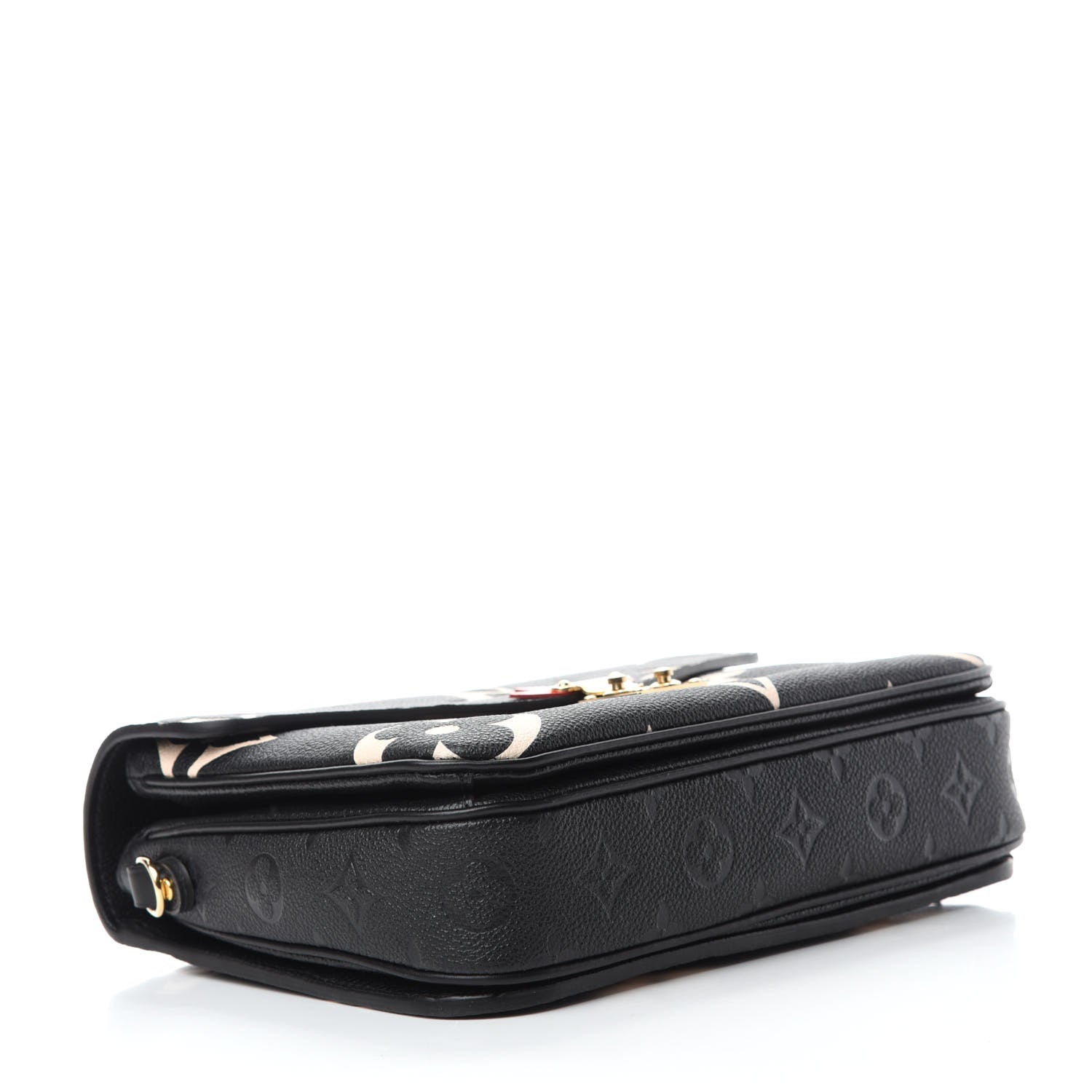 Louis Vuitton Empreinte Monogram Giant Crafty Pochette Metis Black Creme 4 of 10