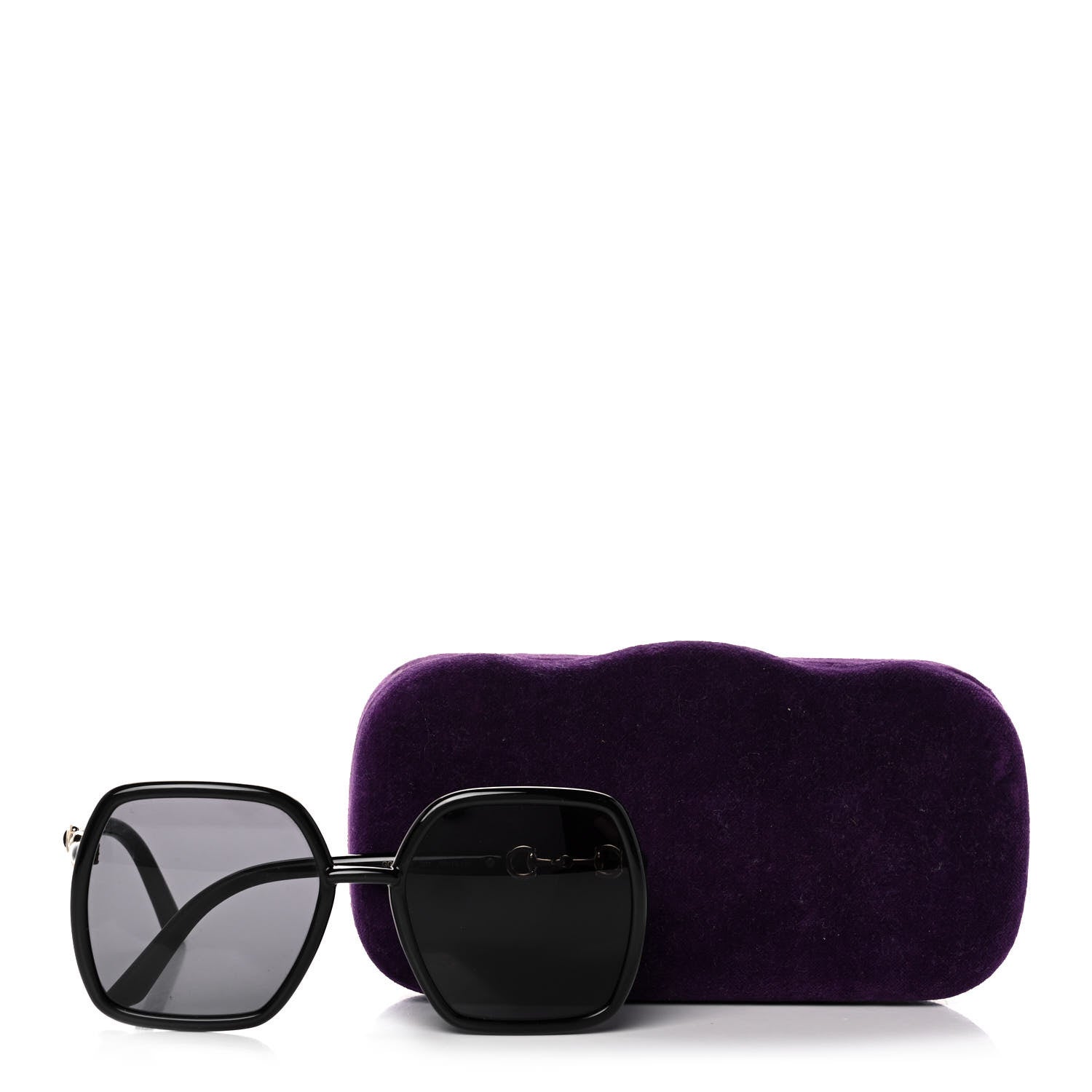 Gucci Horsebit Square Frame Sunglasses GG0890S Black 8 of 8