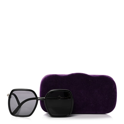 Gucci Horsebit Square Frame Sunglasses GG0890S Black 8 of 8