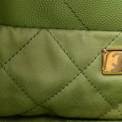 Chanel Shiny Caviar Quilted Small Chanel 22 Green 7 of 11
