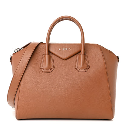 Givenchy Sugar Goatskin Medium Antigona Cognac 1 of 16
