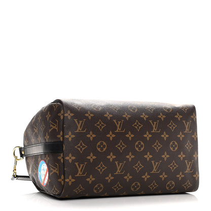 Louis Vuitton Monogram My World Tour Speedy Bandouliere 30 Black 4 of 10