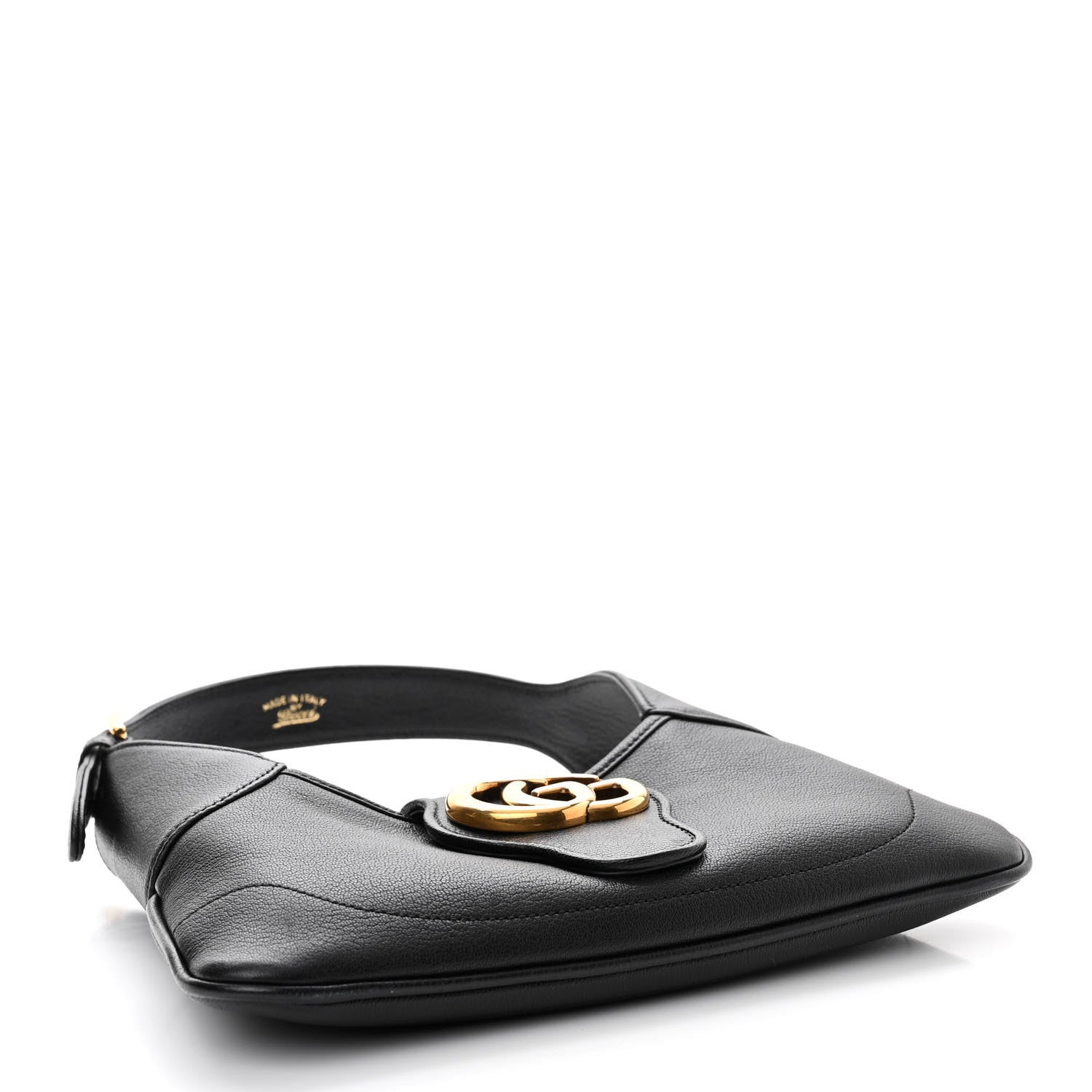 Gucci Goatskin Small GG Aphrodite Shoulder Bag Black 4 of 10