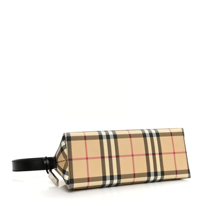 Burberry House Check Large Pochette Black 4 of 9