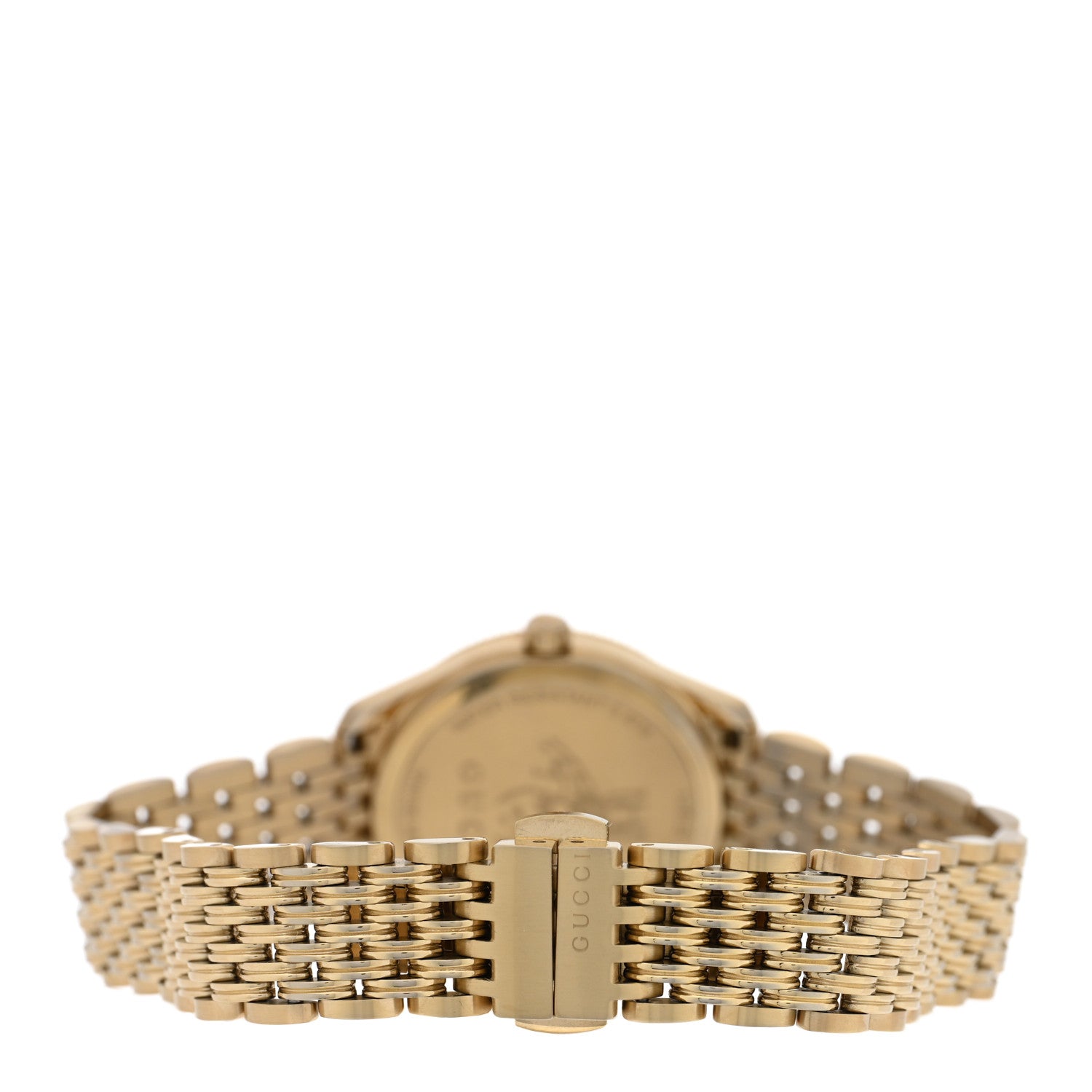 Gucci Stainless Steel 29mm G-Timeless Bee Quartz Watch Gold 3 of 4