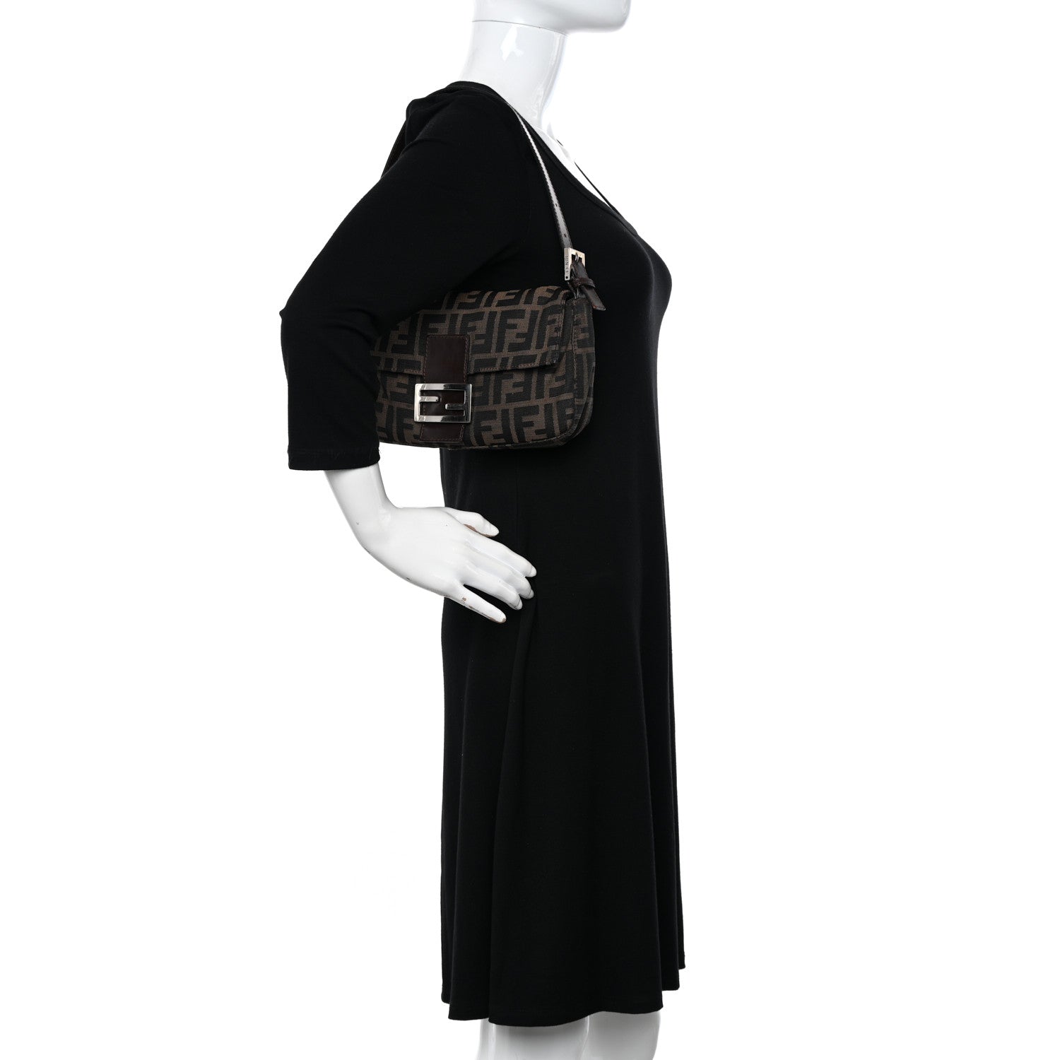 Fendi Zucca Baguette Tobacco 2 of 16