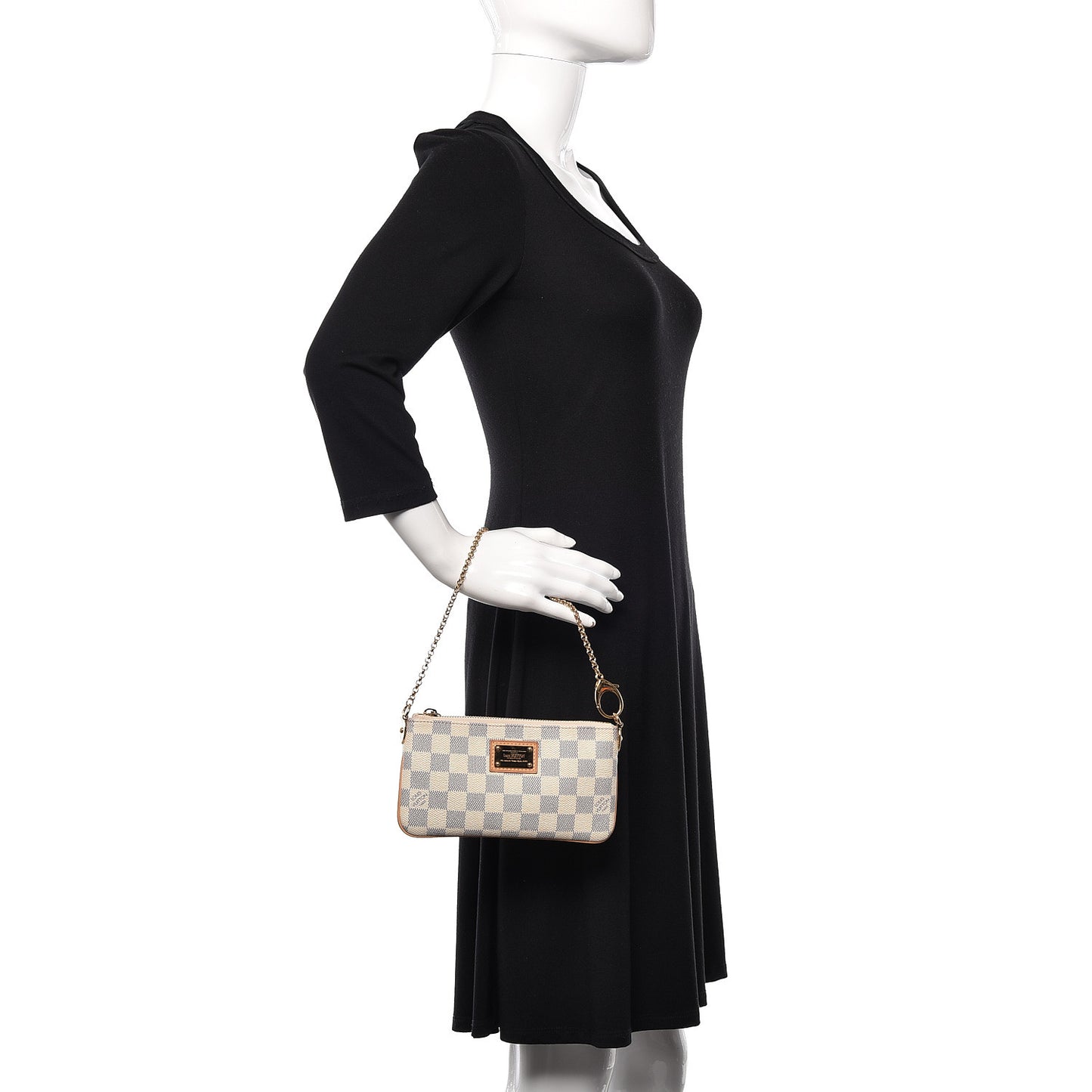 Damier Azur Pochette Milla MM
