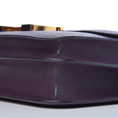 Hermes Epsom Constance 24 Raisin 22 of 23
