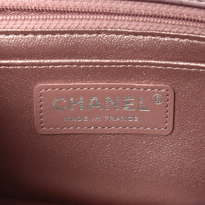 Chanel Metallic Calfskin Quilted Mini Rectangular Flap Pink 7 of 8