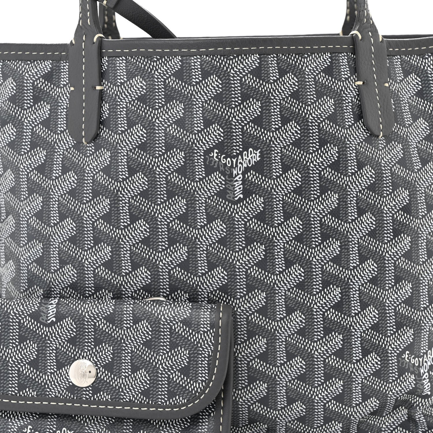 Goyard Goyardine Reversible Mini Anjou Grey 13 of 19