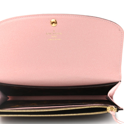 Louis Vuitton Monogram Emilie Wallet Rose Ballerine 5 of 7