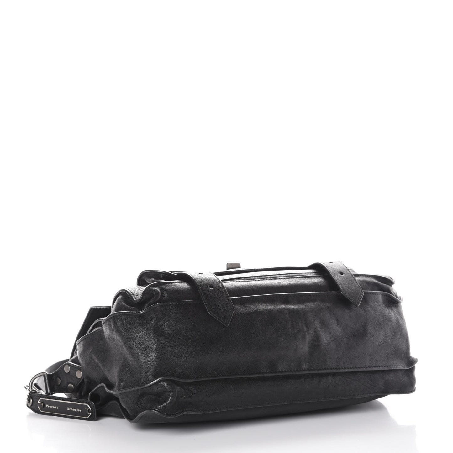 Lambskin Medium PS1 Satchel Black