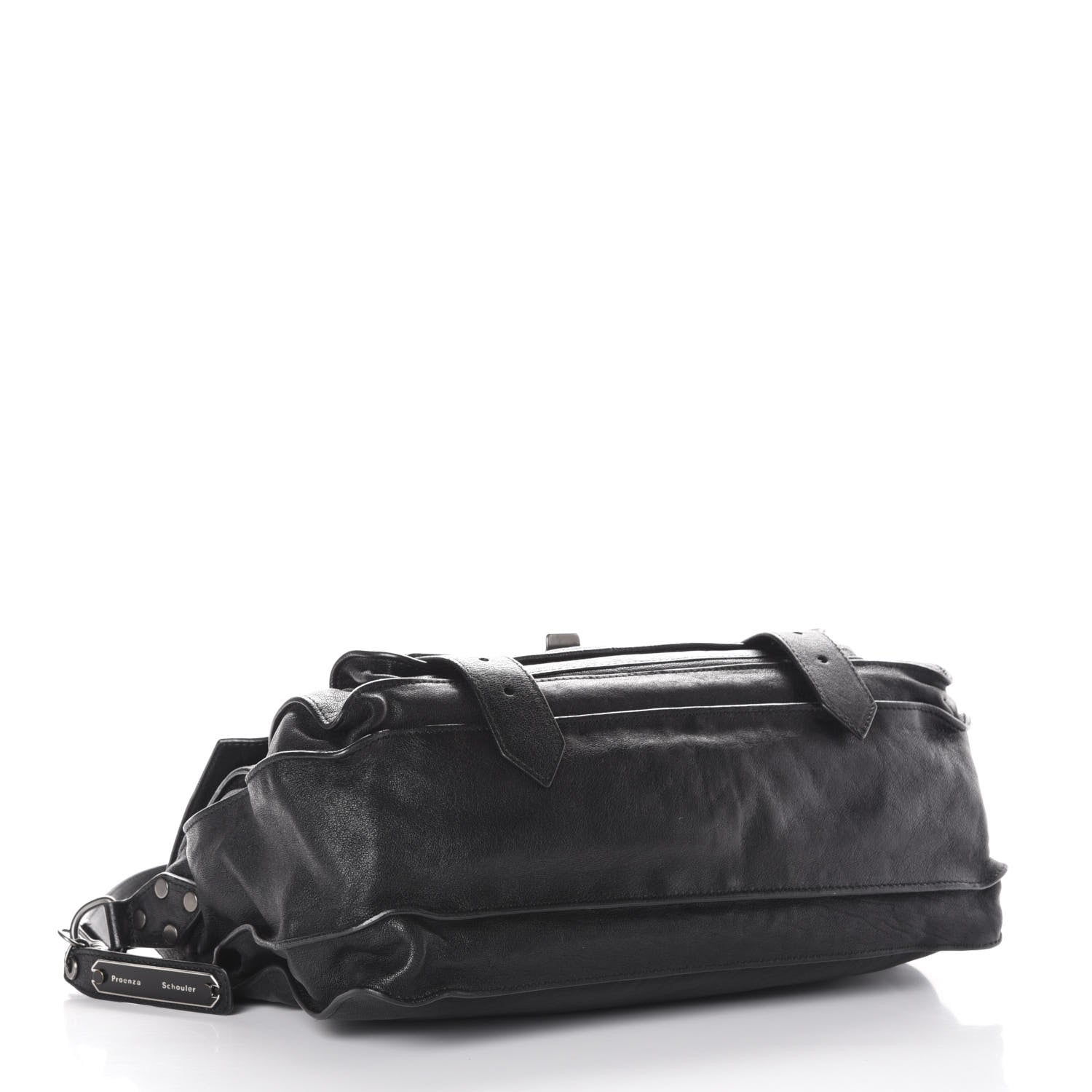 Proenza Schouler Lambskin Medium PS1 Satchel Black 5 of 12