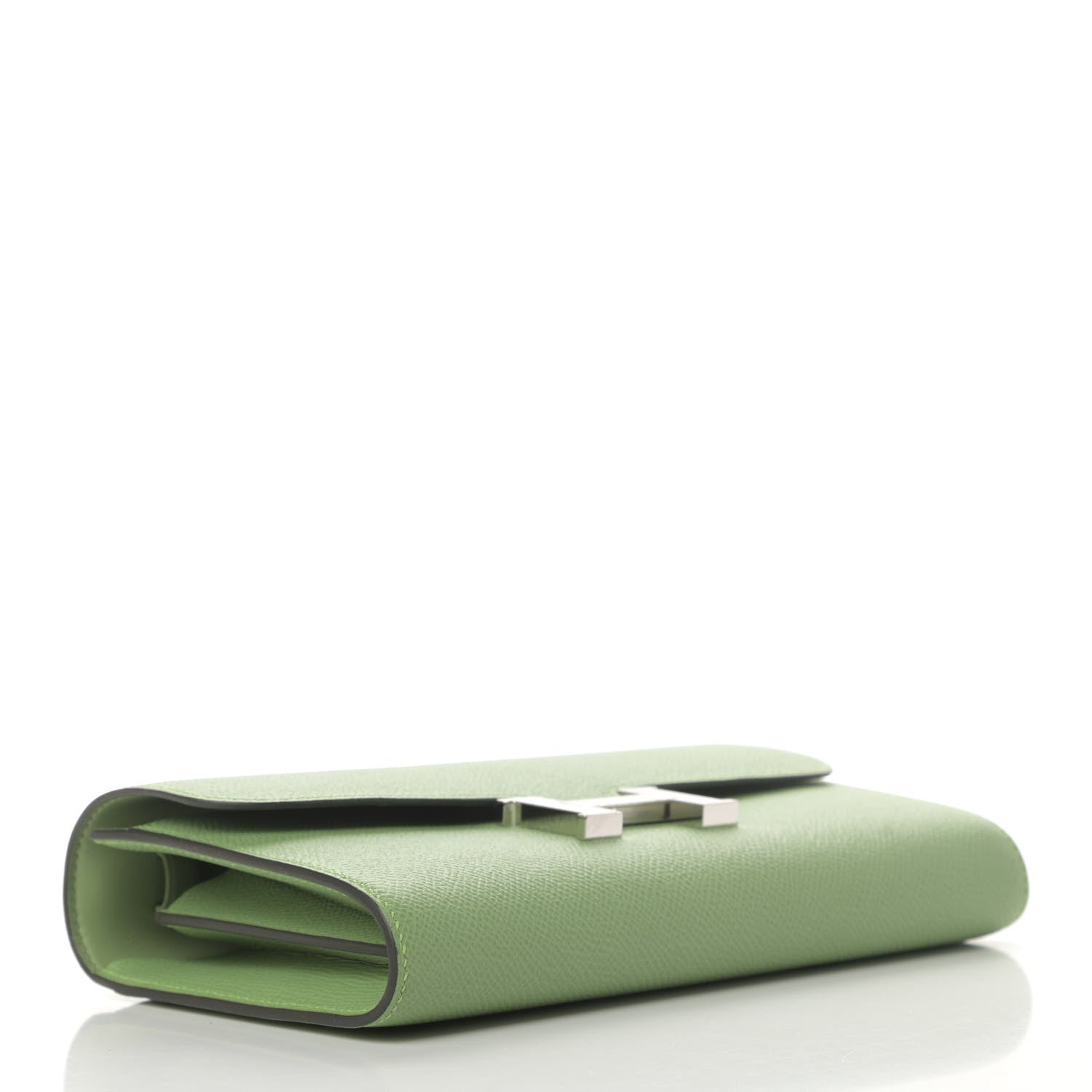 Hermes Epsom Constance Long To Go Wallet Vert Criquet 3 of 4
