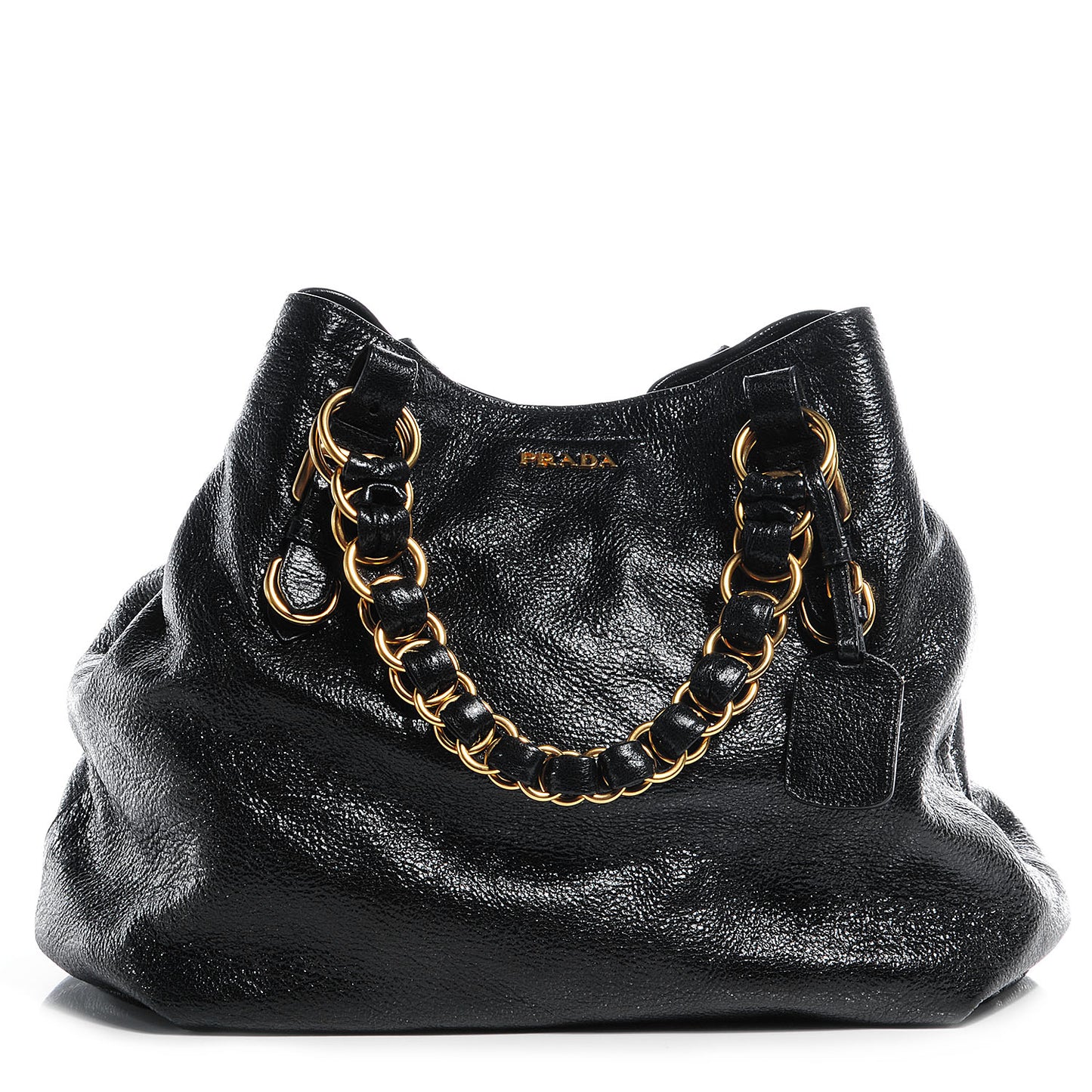 Cervo Lux Chain Bag Nero Black
