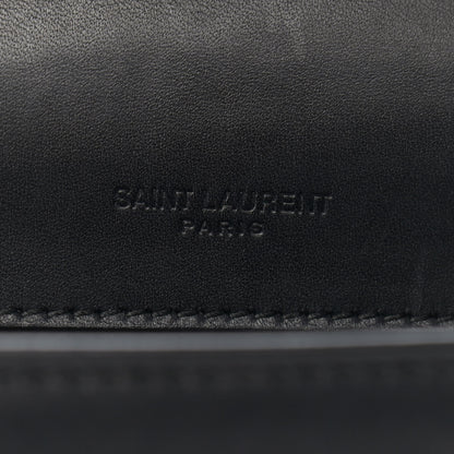 Saint Laurent Smooth Calfskin North South Kaia Satchel Black 7 of 12
