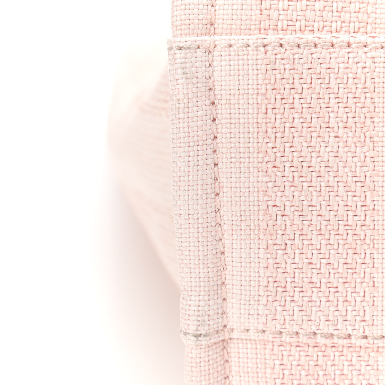 Chanel Mixed Fibers Striped Small Deauville Tote Light Pink 10 of 10