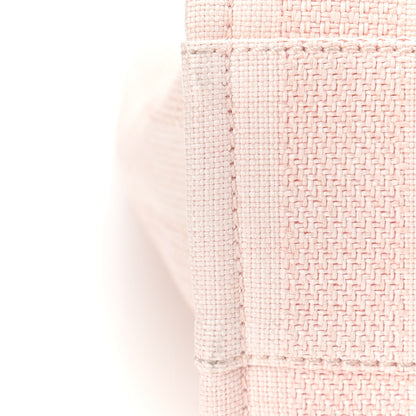 Chanel Mixed Fibers Striped Small Deauville Tote Light Pink 10 of 10