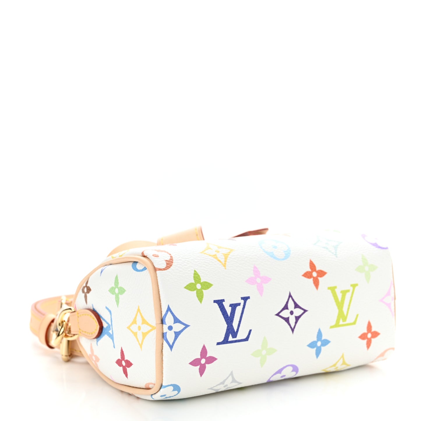 LV X TM Monogram Multicolor Nano Speedy White
