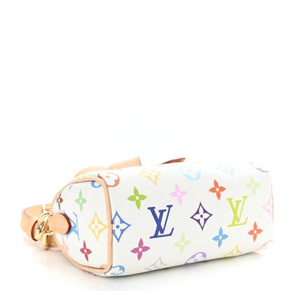 Louis Vuitton LV X TM Monogram Multicolor Nano Speedy White 4 of 9