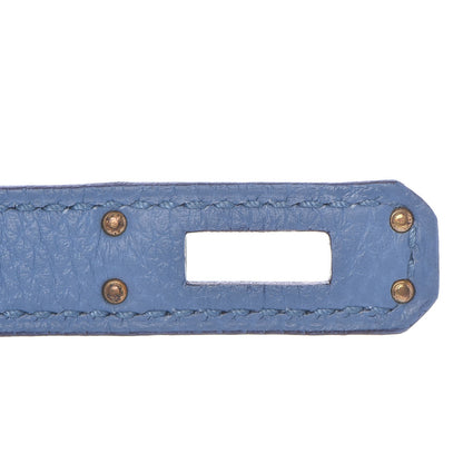 Hermes Togo Birkin 25 Azur 26 of 33