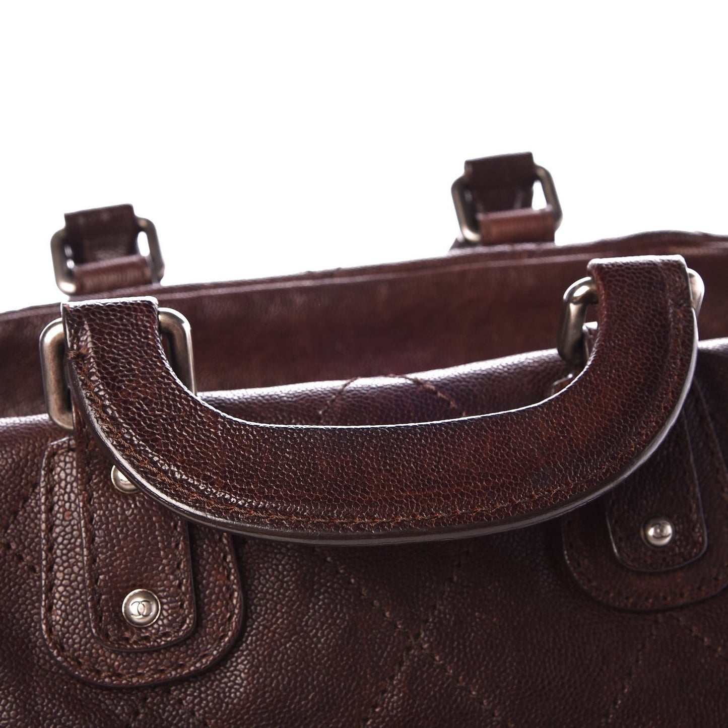 Caviar Large Outdoor Ligne Doctor Bag Brown