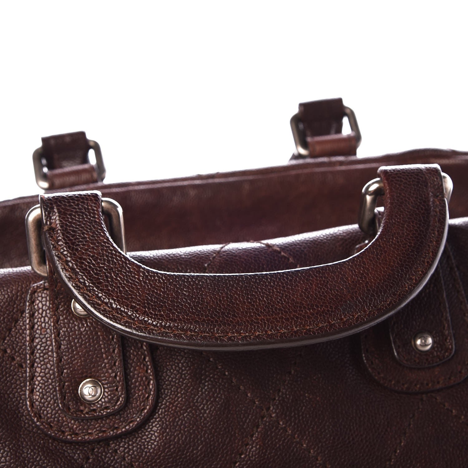 Chanel Caviar Large Outdoor Ligne Doctor Bag Brown 18 of 18