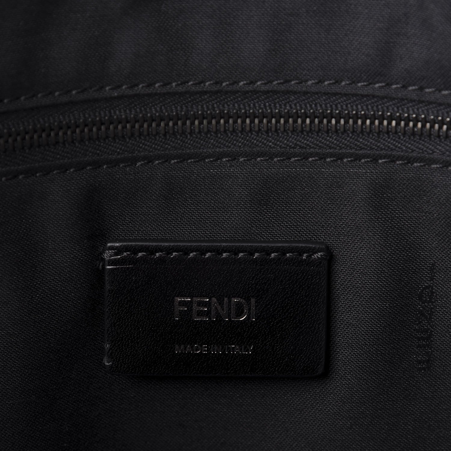 Fendi Vitello Grace Lui Urban Briefcase Black 9 of 10