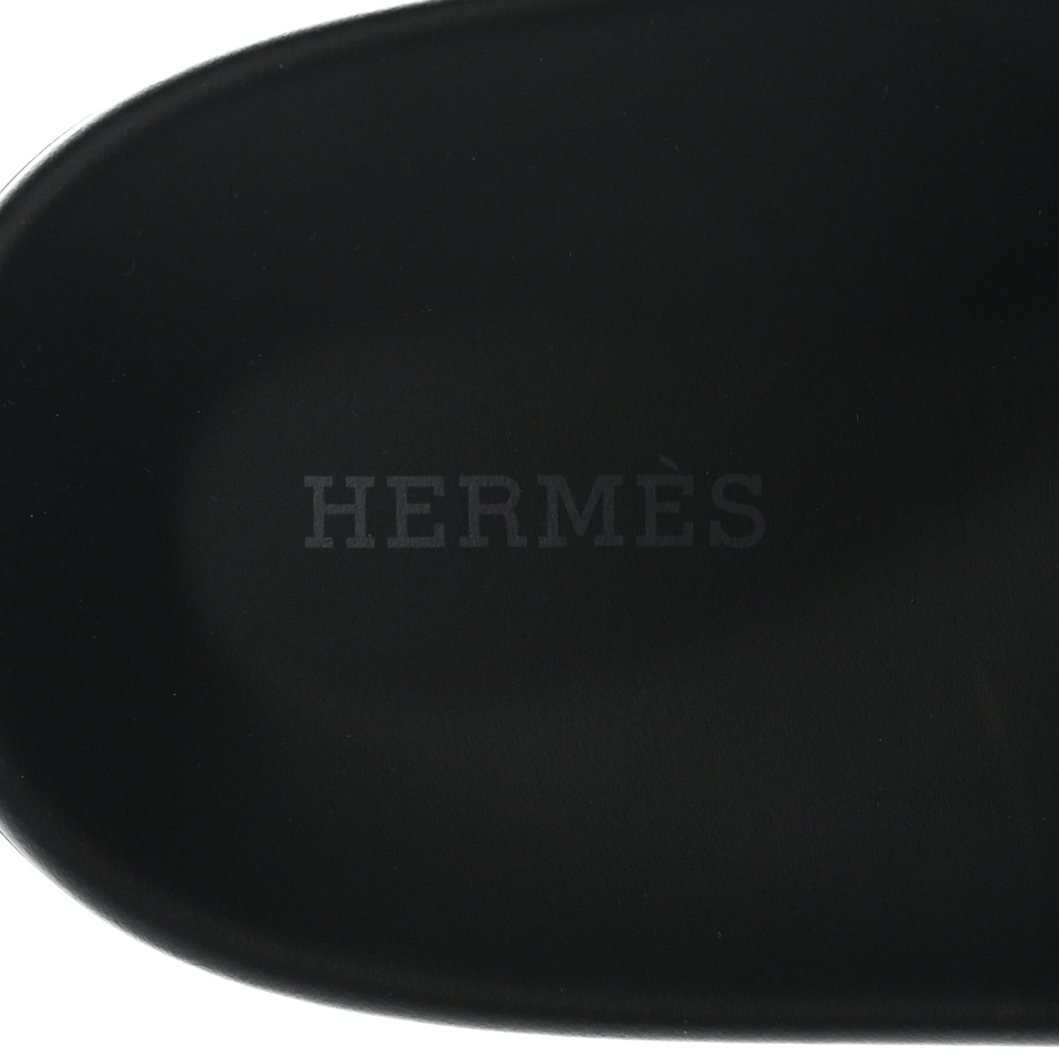 Hermes Calfskin Mens Chypre Sandals 41.5 Black 8 of 10