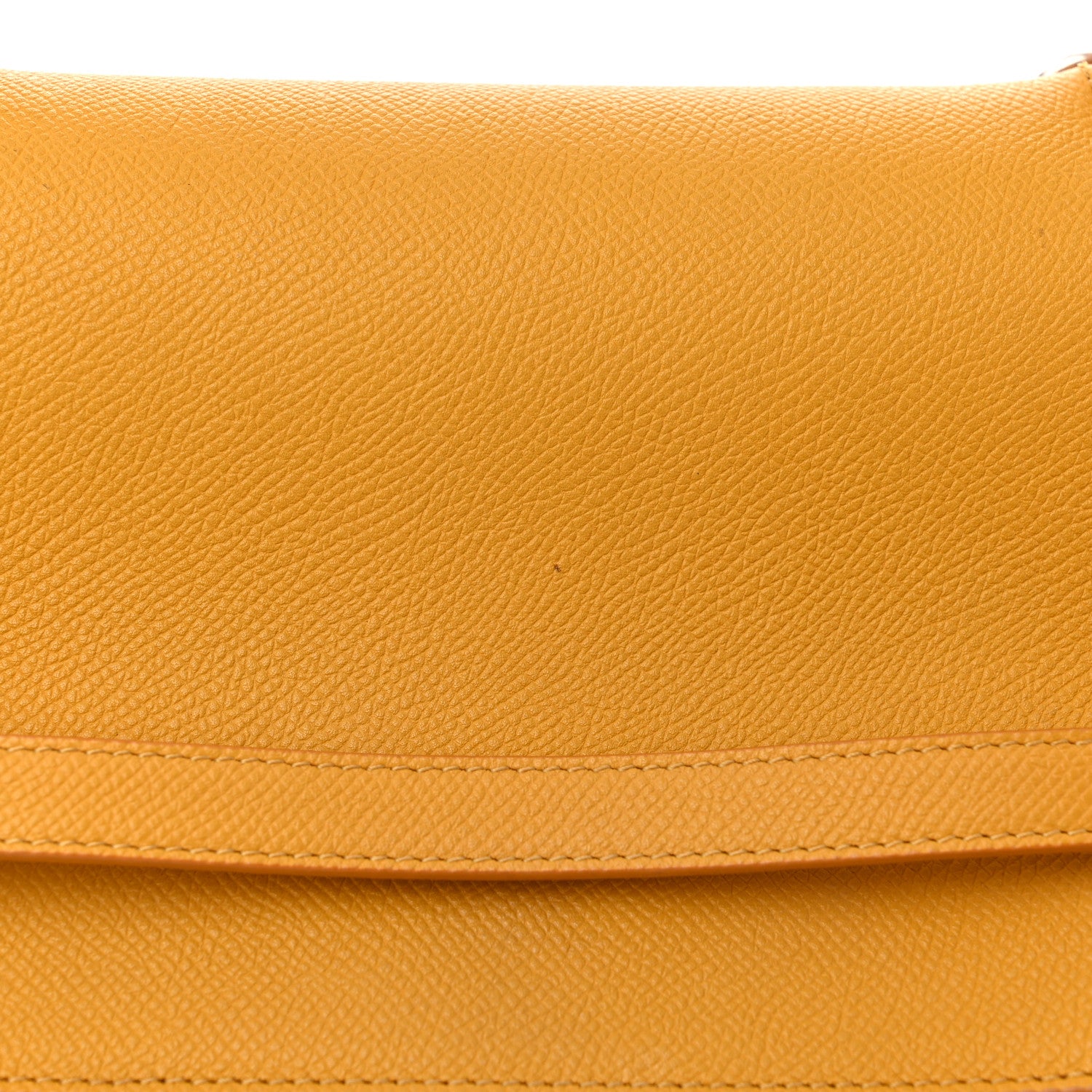 Celine Grained Calfskin Small Belt Bag Sun Yellow 13 of 13