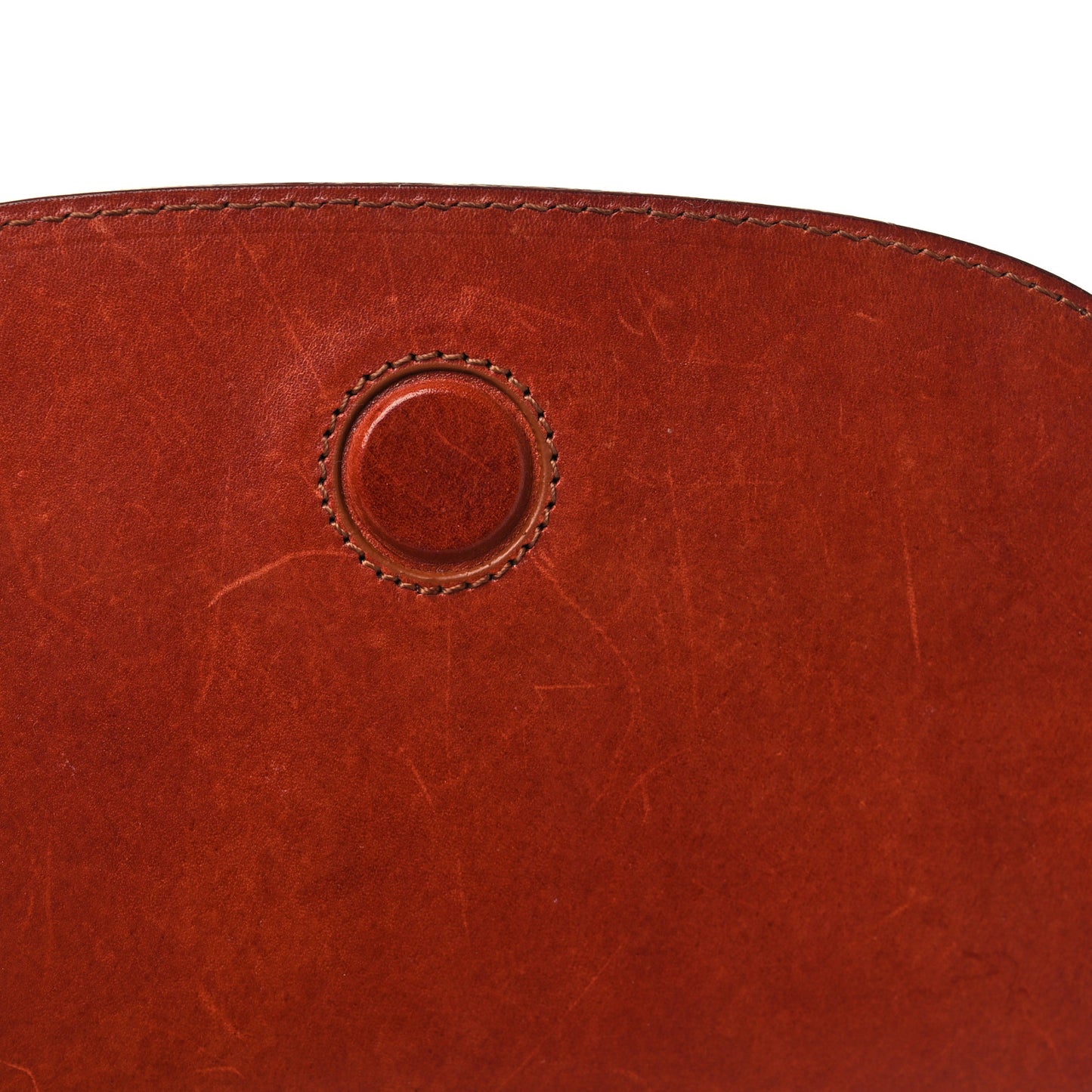 Calfskin Crossbody Bag Saddle