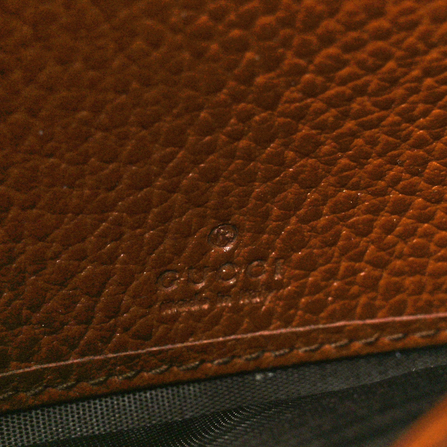 New Denim GG Monogram Jackie 1961 Chain Wallet Blue Tea Cuir