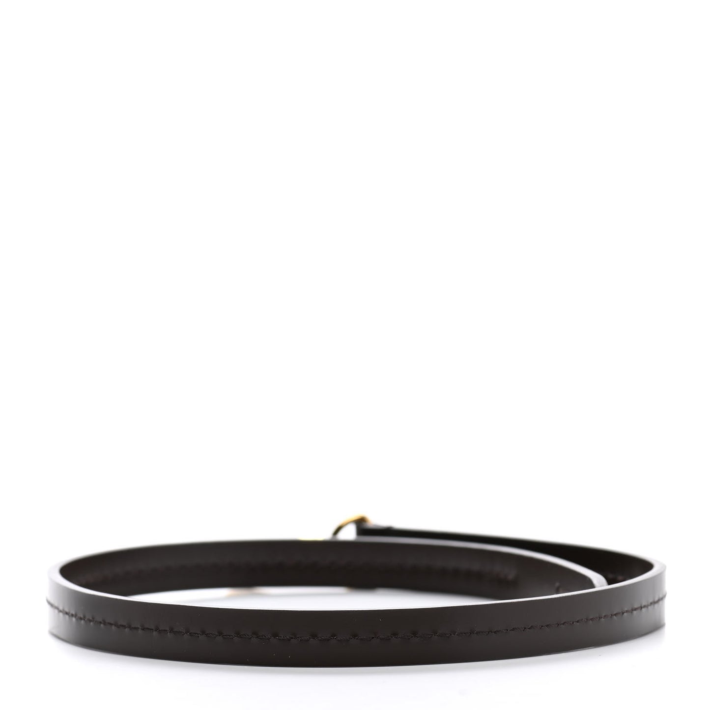 Calfskin Pochette Accessories Strap Ebene