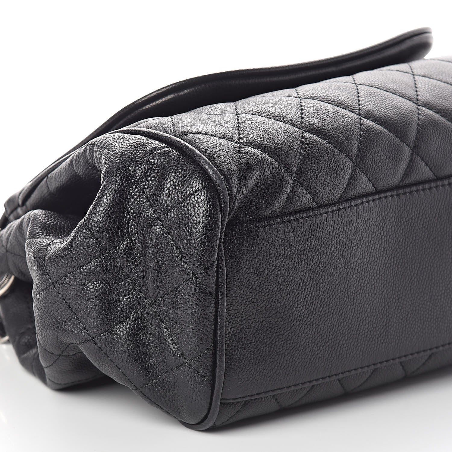 Chanel Caviar Quilted Timeless Accordion Flap Black 9 of 11