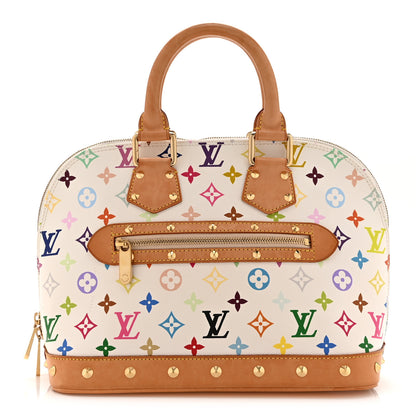 Louis Vuitton Monogram Multicolor Alma PM White 1 of 10