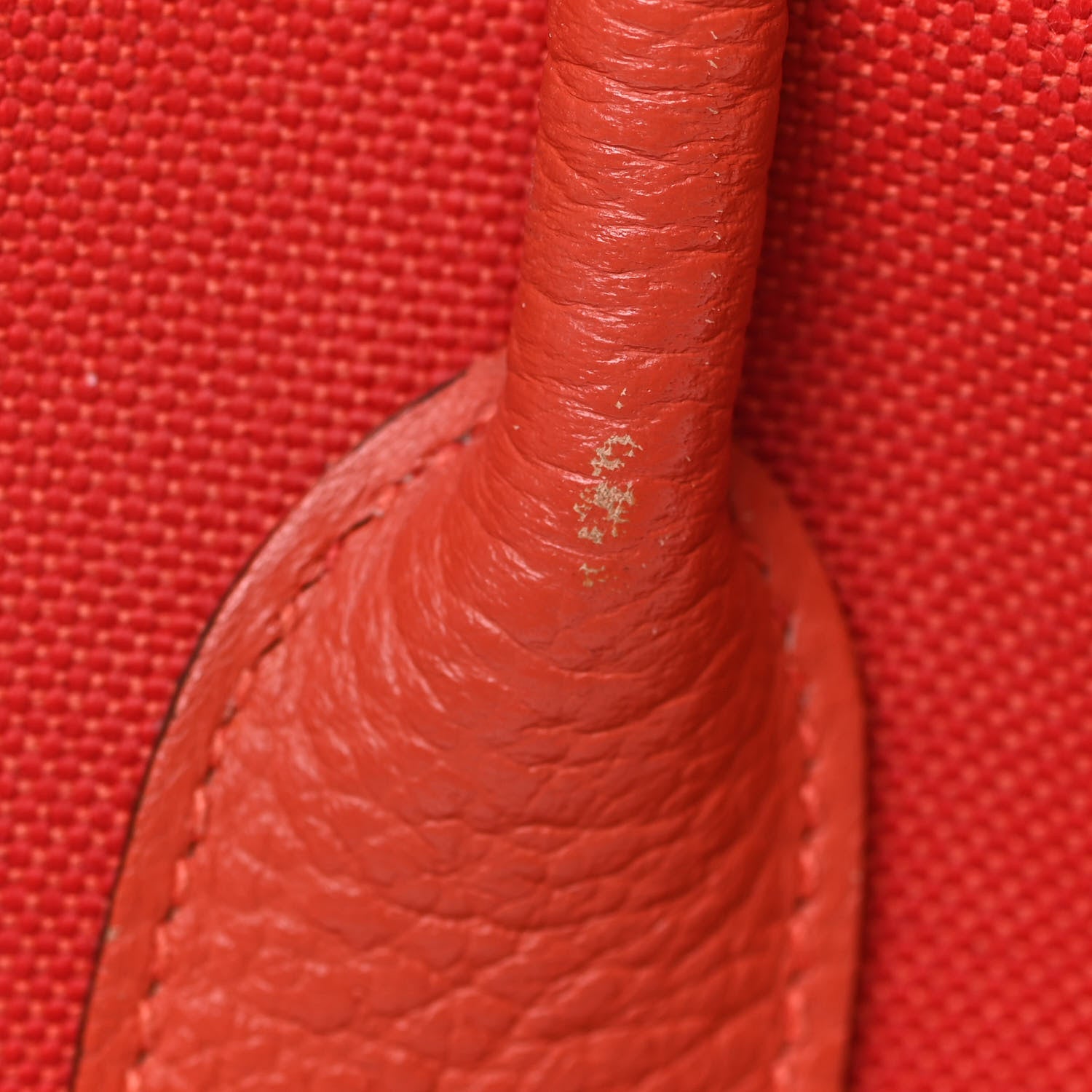 Hermes Toile Officier Negonda Garden Party 36 Rouge Tomate Capucine 16 of 29