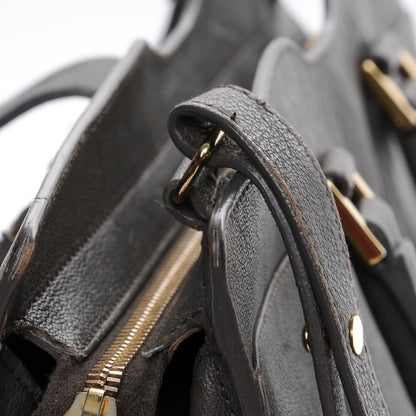 Saint Laurent Sheepskin Small Cabas ChYc Grey 12 of 15