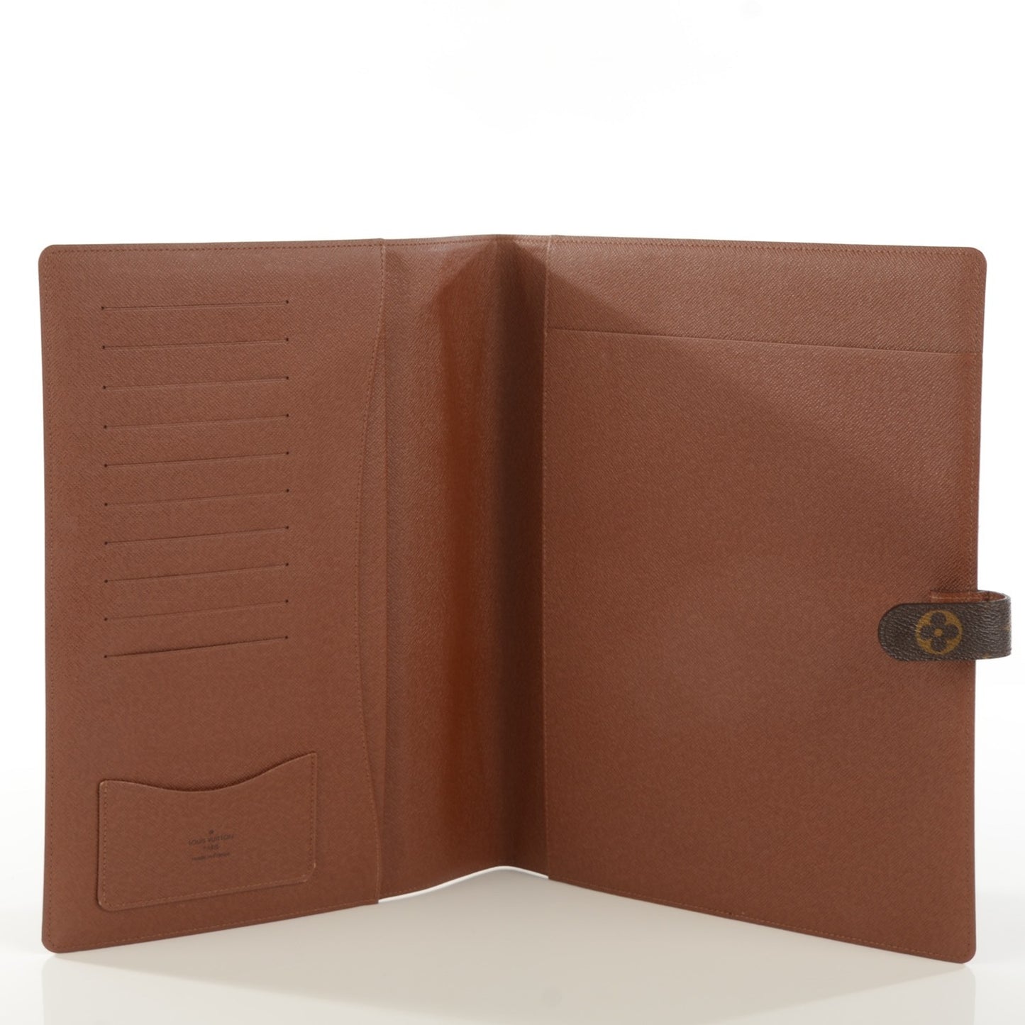 Monogram Large Desk Agenda Cover