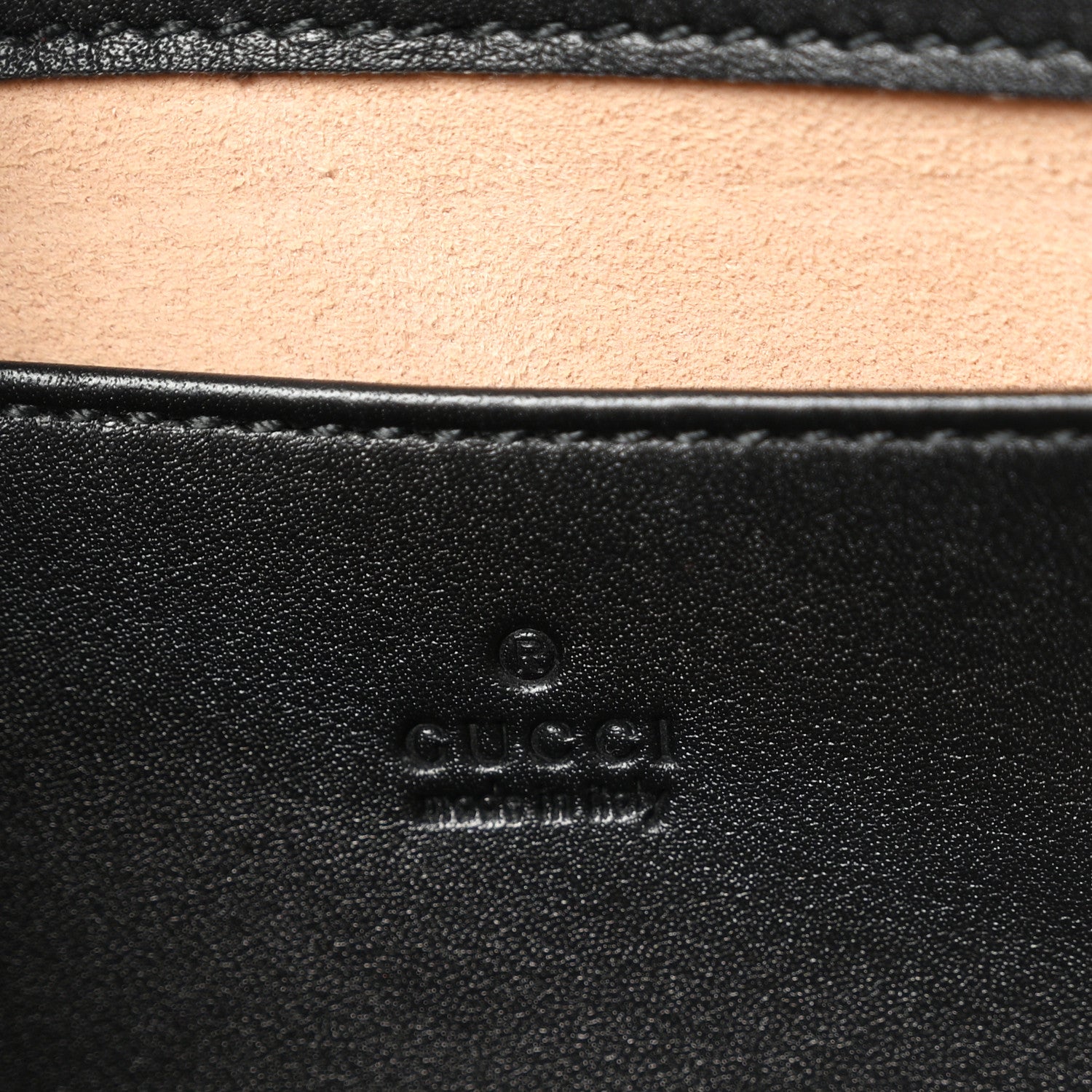 Gucci GG Supreme Monogram Azalea Calfskin Horsebit 1955 Mini Bag Beige Black 6 of 10