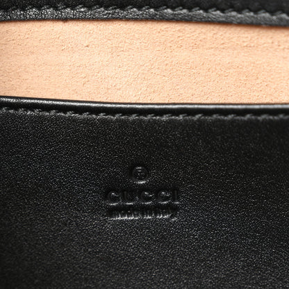 Gucci GG Supreme Monogram Azalea Calfskin Horsebit 1955 Mini Bag Beige Black 6 of 10