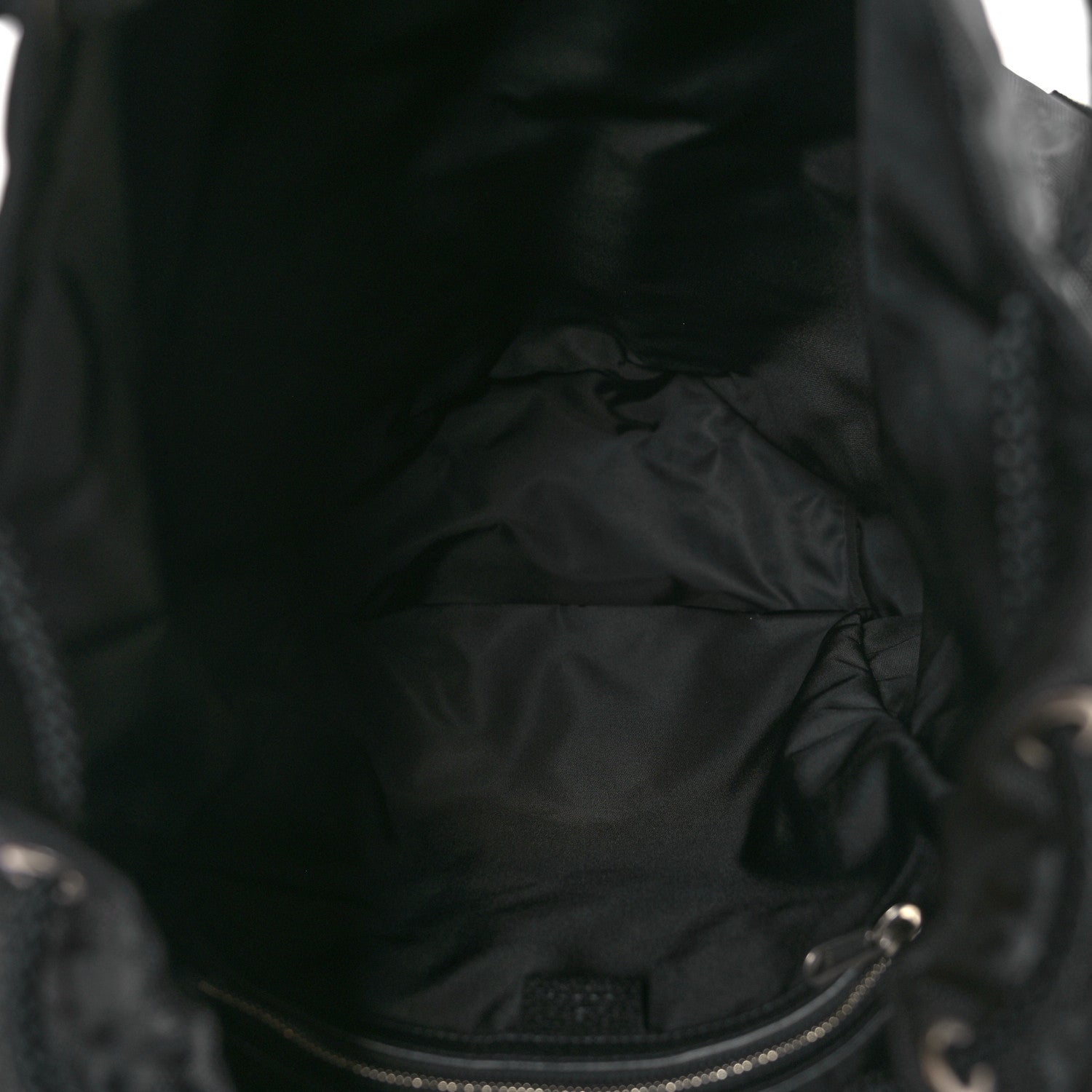 Gucci Econyl Nylon Monogram Off The Grid Utility Pocket Backpack Black 4 of 8