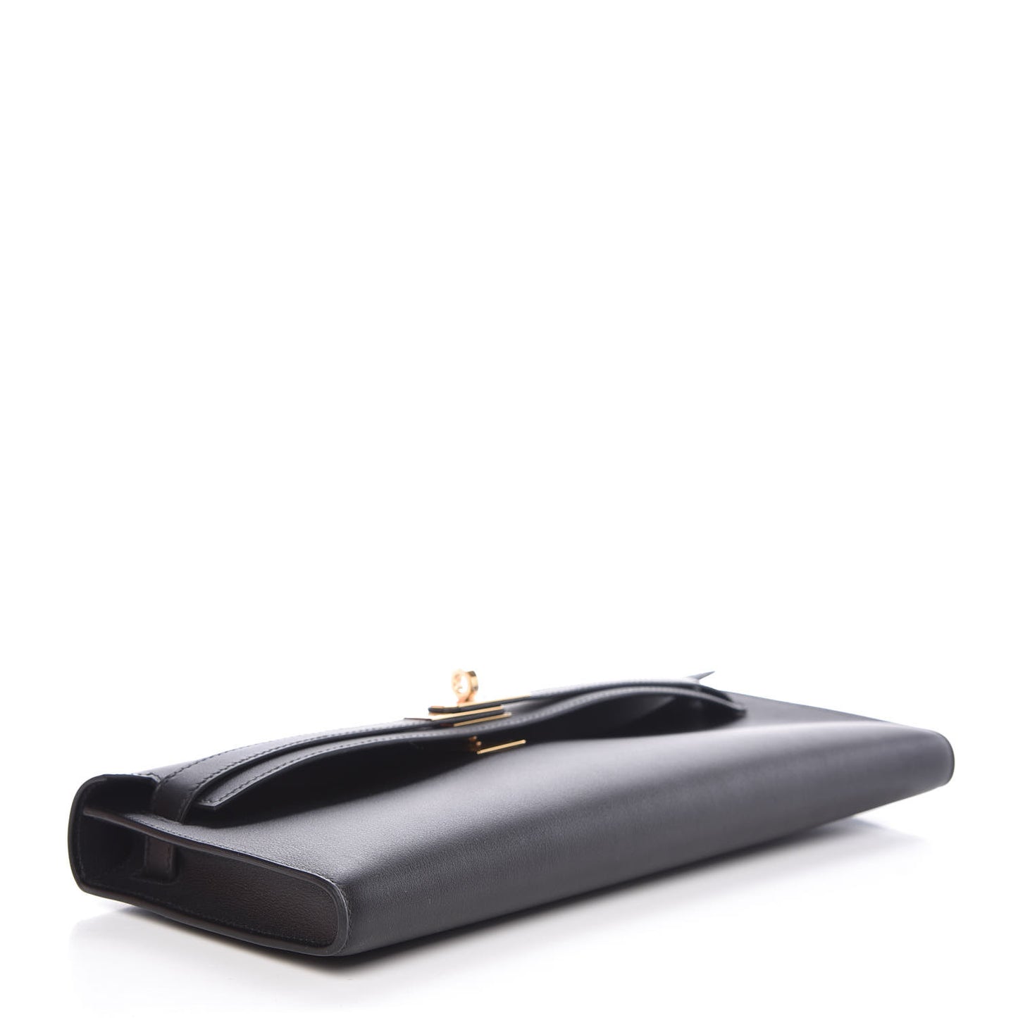 Swift Kelly Cut Clutch Pochette Black