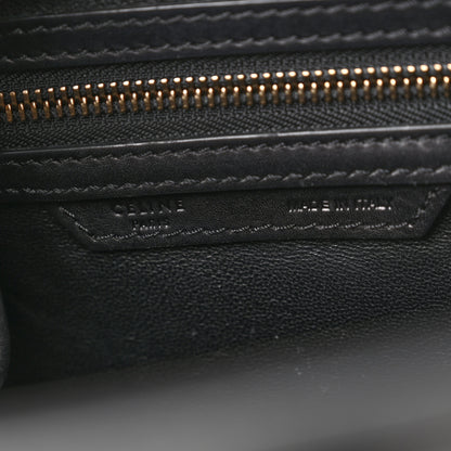 Celine Elephant Calfskin Suede Micro Tri-Color Luggage Sand 6 of 13