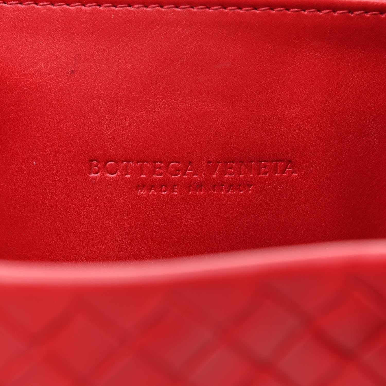 Bottega Veneta Nappa Intrecciato Medium Roma Tote Red 6 of 10