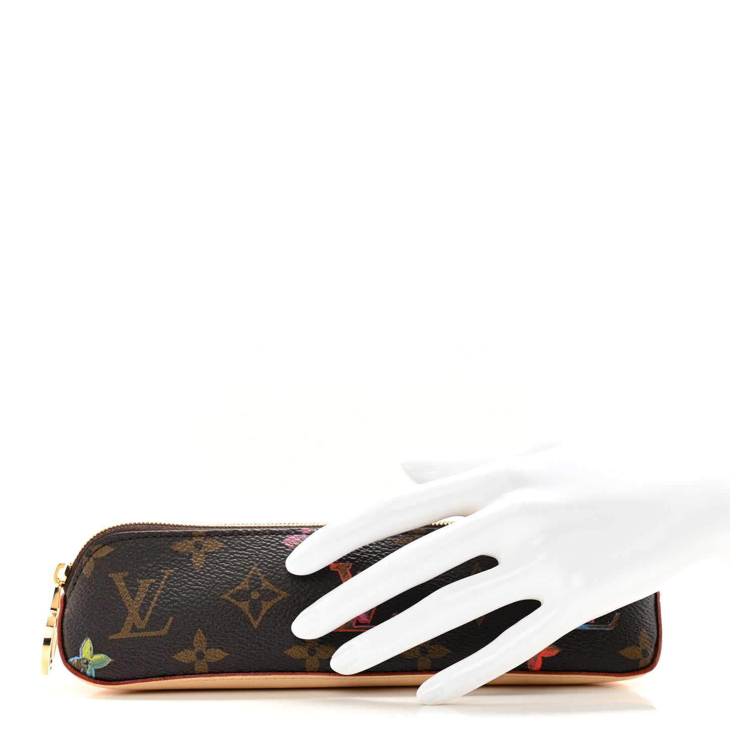 Monogram Art And Craft Elizabeth Pencil Pouch Multicolor